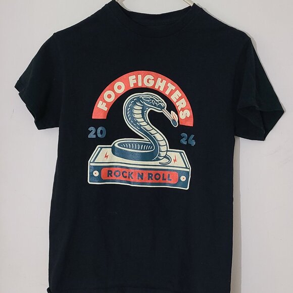 Foo Fighters 2024 Rock N Roll T-Shirt Small - Picture 1 of 4
